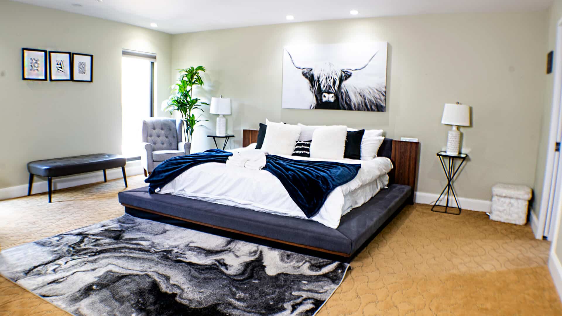 A Live In Fitness guest room