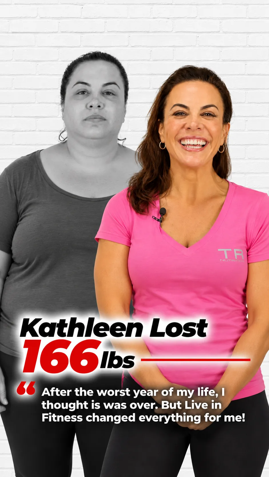 Live In Fitness client transformation