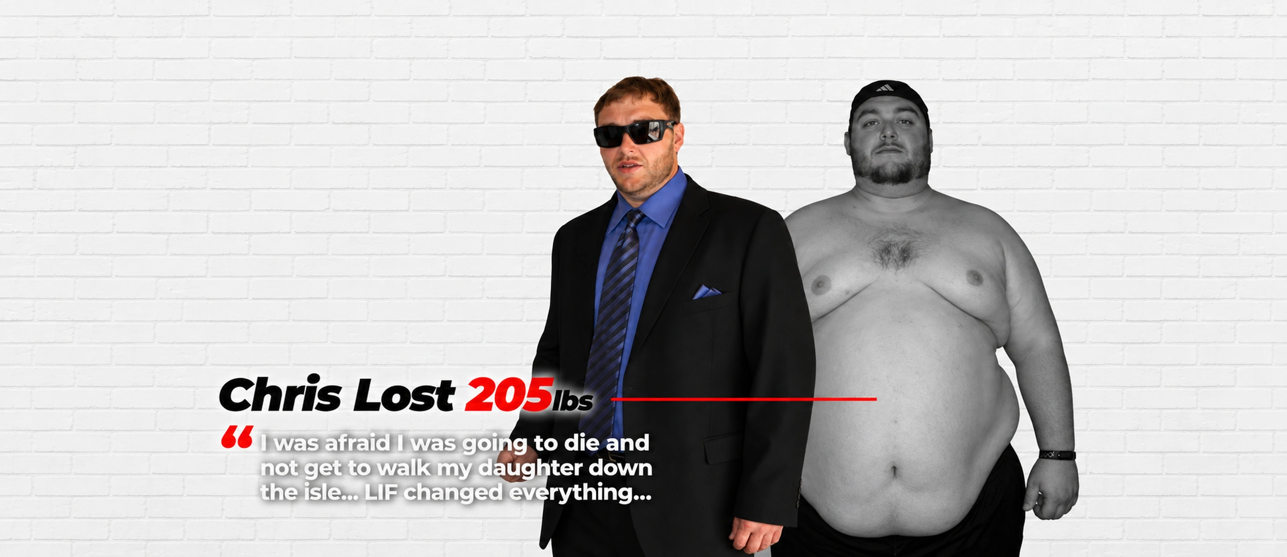 Chris Johnson’s before-and-after weight-loss photos