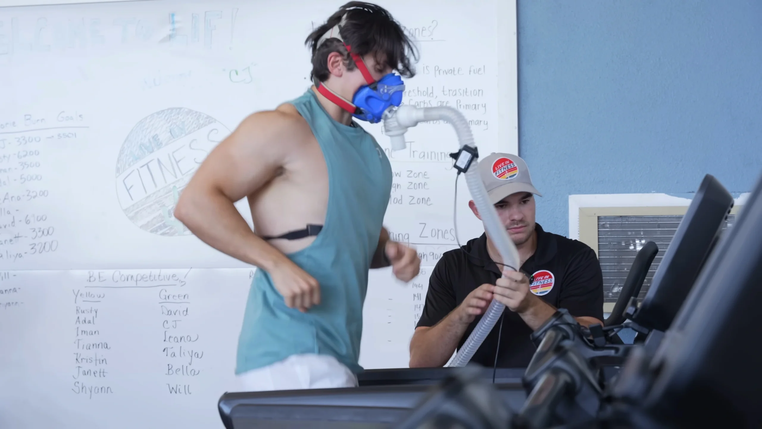 Metabolic testing at Live In Fitness