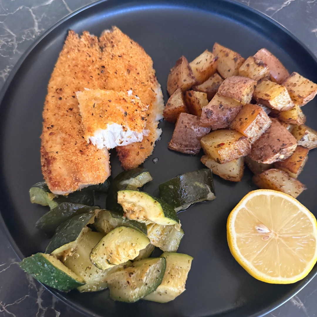 A meal made at Live In Fitness